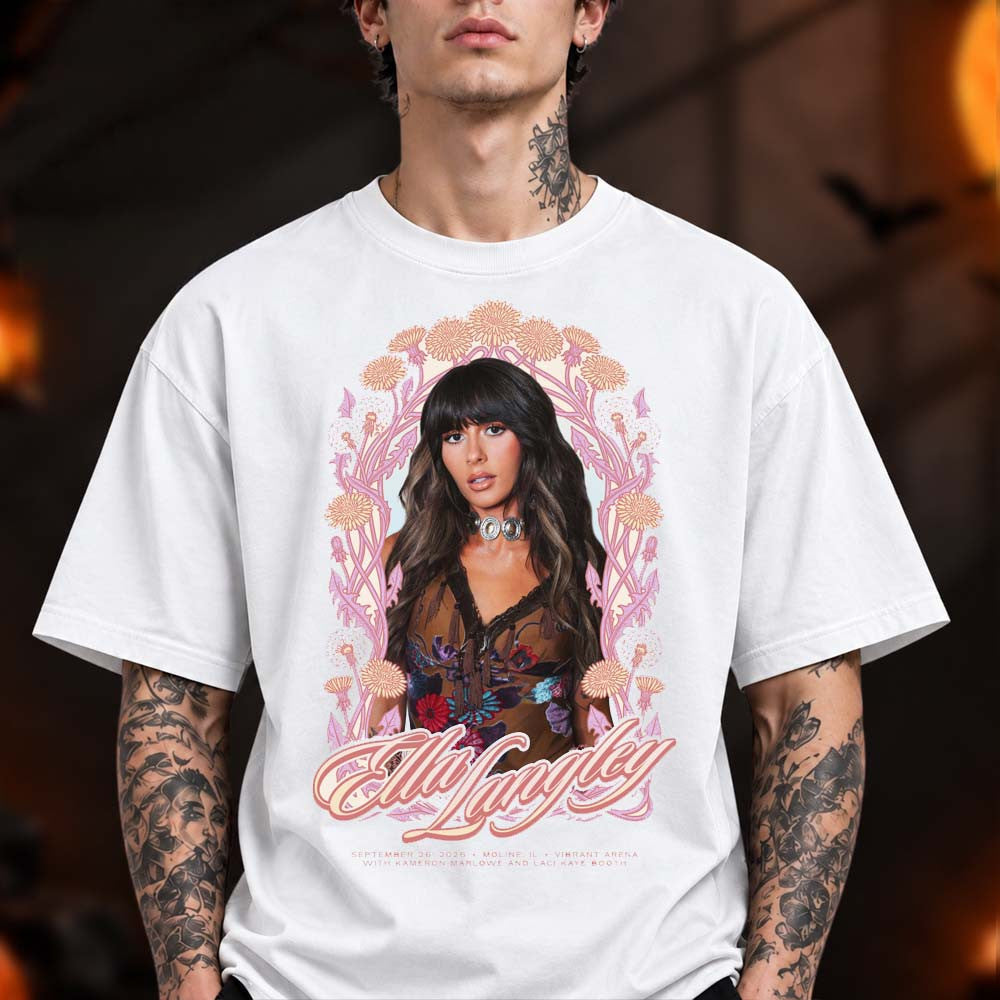 Ella Langley Moline IL Event T-Shirt Ella Langley Merch Music Lover Gifts Idea - Foxy23shop
