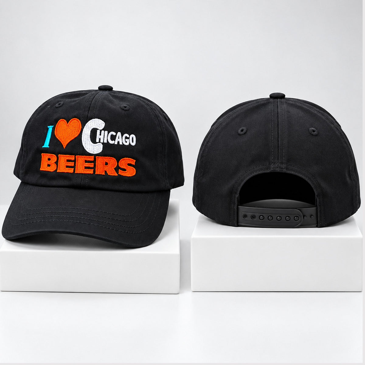 I Love Chicago Beers 2026 Hat Chicago Bears Baseball Cap Football Lover Gifts - Foxy23shop