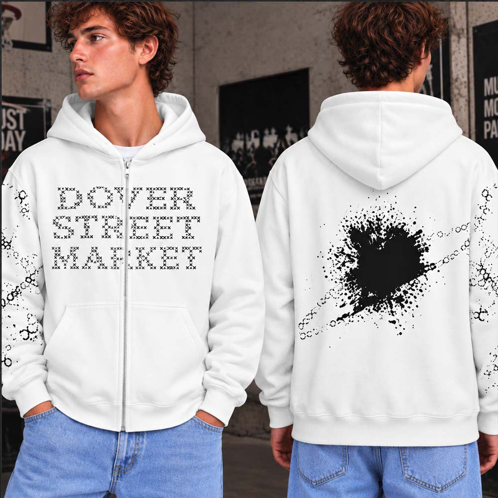 BigBang X Dover Street Market Cosmos Zip Hoodie Best Gifts For VIP - Foxy23shop