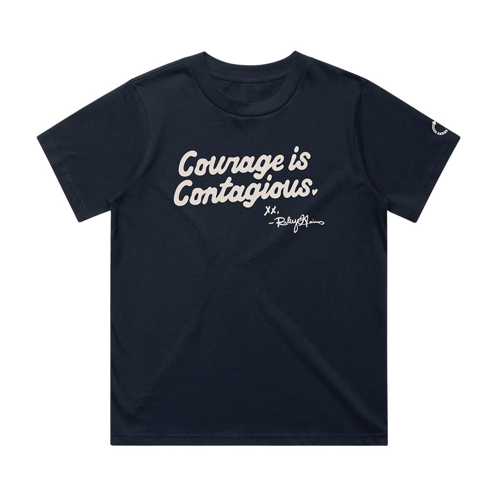 Turning Point USA Merch Courage Is Contagious T-Shirt Gifts For Patriots - Foxy23shop