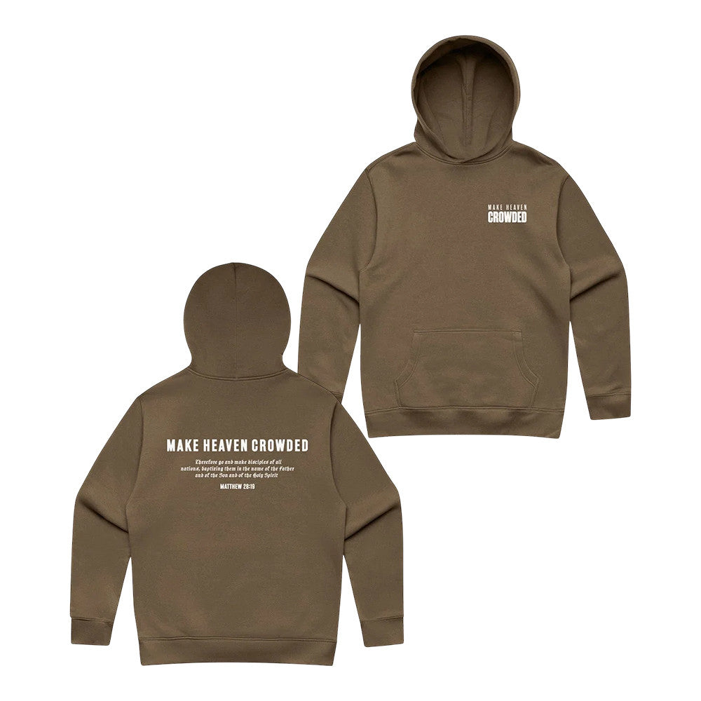 Turning Point USA Merch Make Heaven Crowded Hoodie Gifts For Christians - Foxy23shop