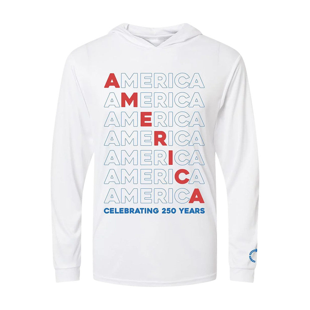 Turning Point USA Merch America Repeated Hoodie Gifts For Patriots - Foxy23shop