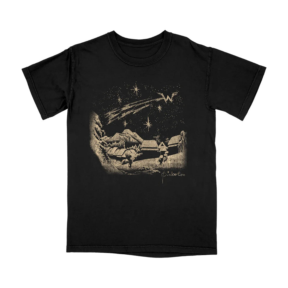 Weezer Merch Pinkerton Starry Night T-Shirt Gifts For Rock Lovers - Foxy23shop
