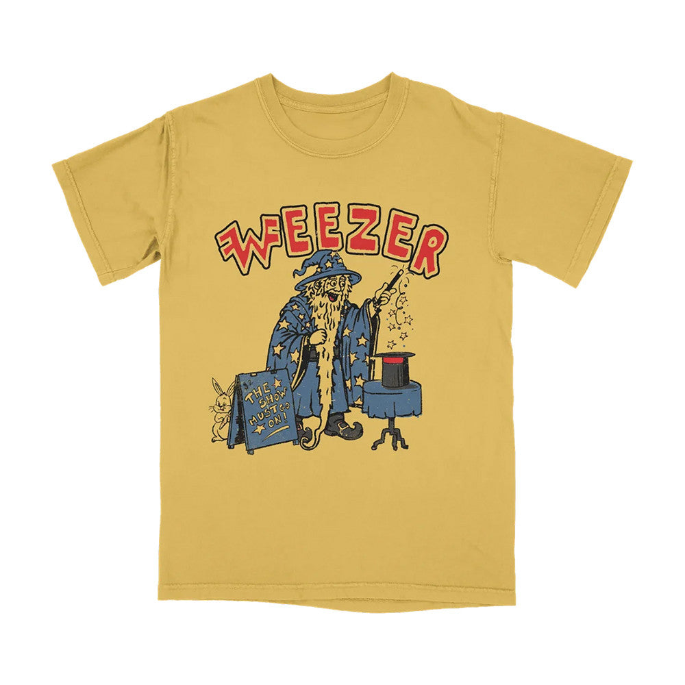 Weezer Merch Magic Show T-Shirt Weezer Streetwear Apparel Rock Fan Gifts - Foxy23shop