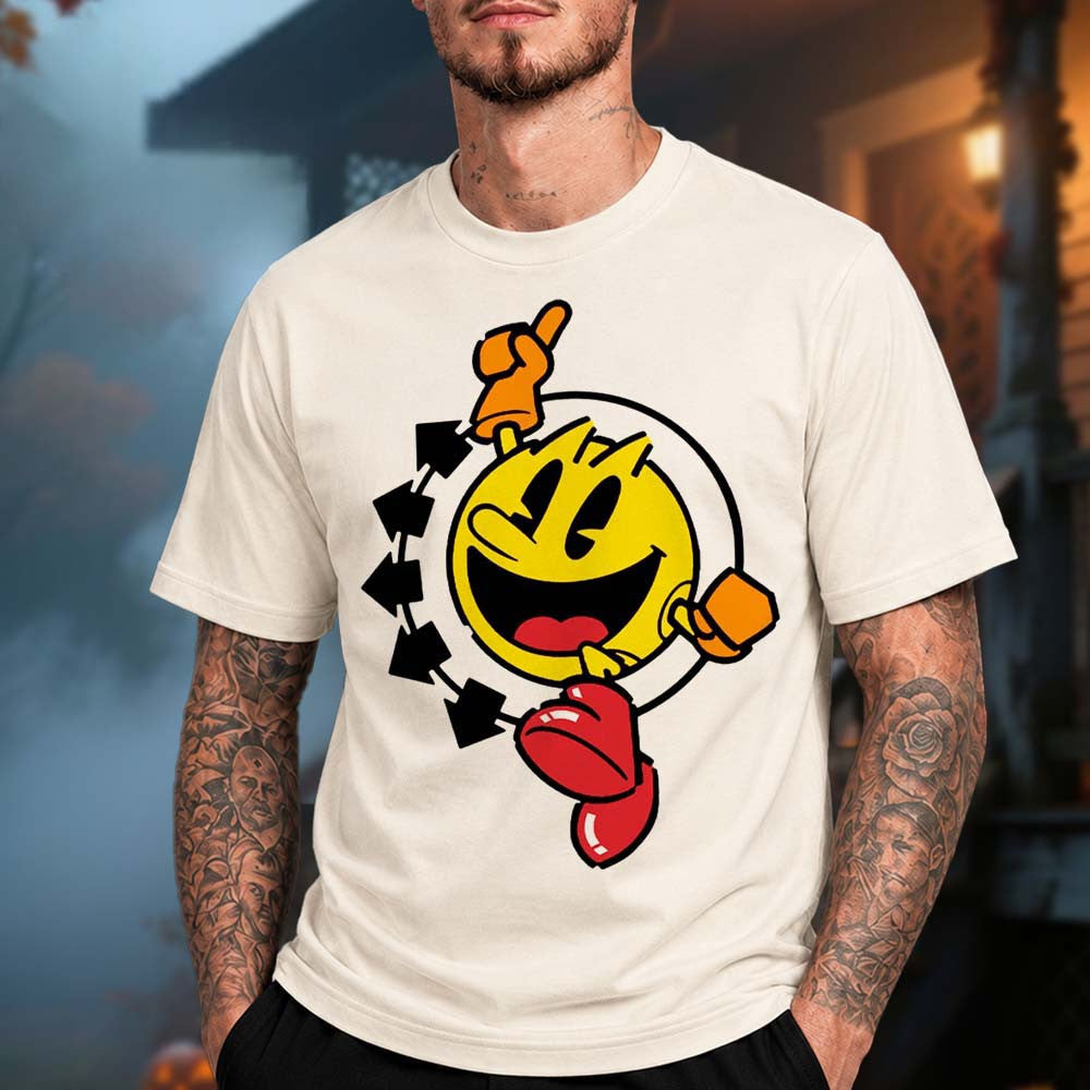 Blink 182 X PacMan X 7Eleven Comic Con Smiley T-Shirt Blink 182 Lover Gifts Idea - Foxy23shop