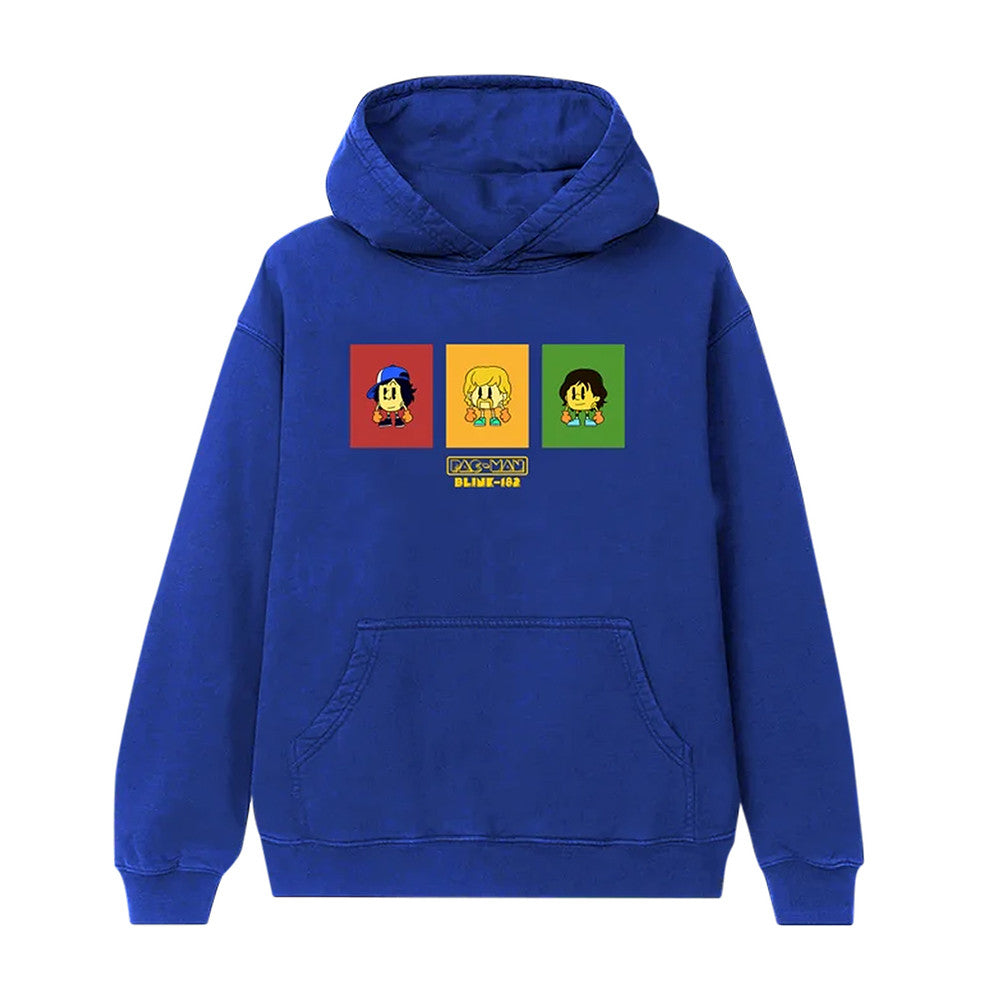 PAC MAN X Blink 182 Snack Breaks Characters Hoodie Best Gifts For Blink 182 Lovers - Foxy23shop