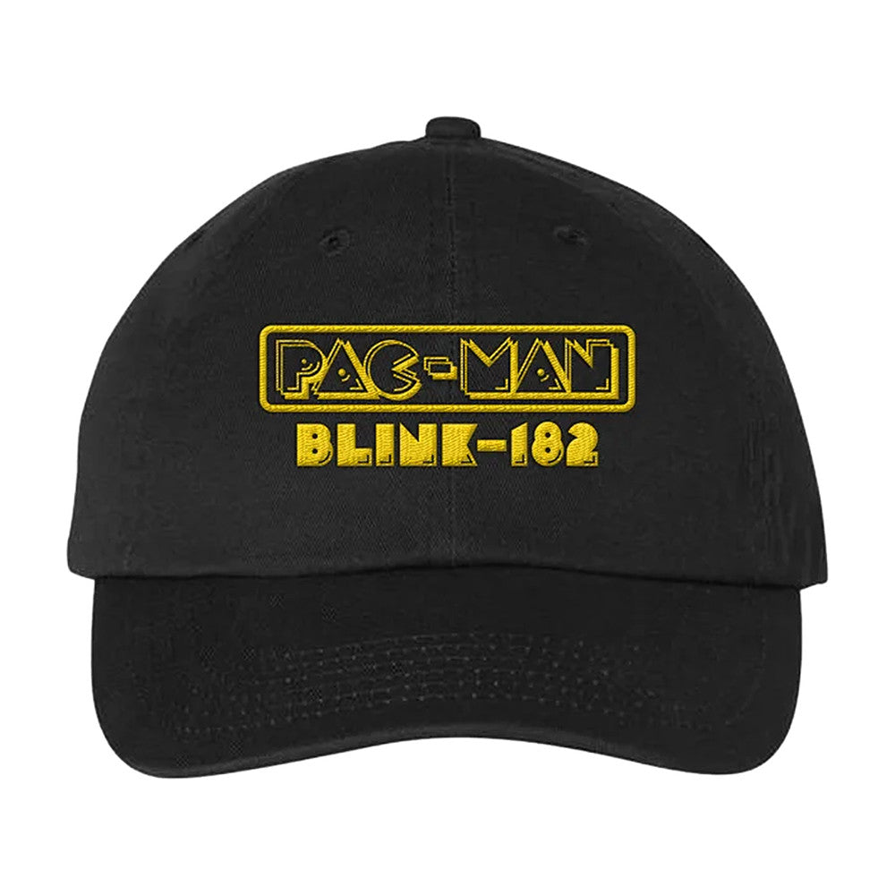 Pac Man X Blink 182 Dad Hat Blink 182 Baseball Cap Gift Ideas For Music Lover - Foxy23shop
