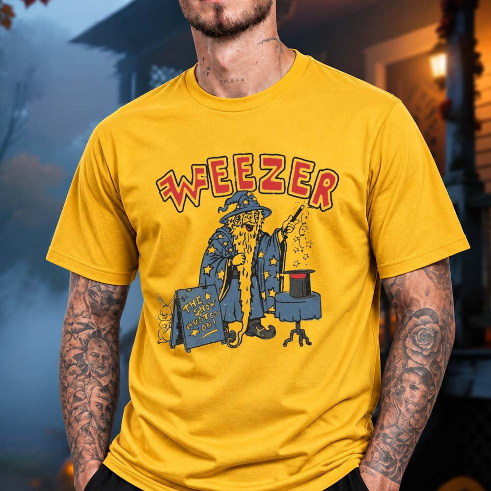 Weezer Merch Magic Show T-Shirt Best Presents For Weezer Lovers - Foxy23shop
