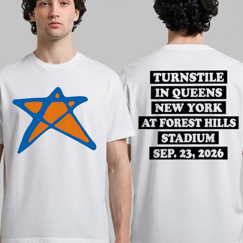 Turnstile Queens New York 2026 Event T-Shirt Turnstile Merch Gifts For Music Lovers - Foxy23shop
