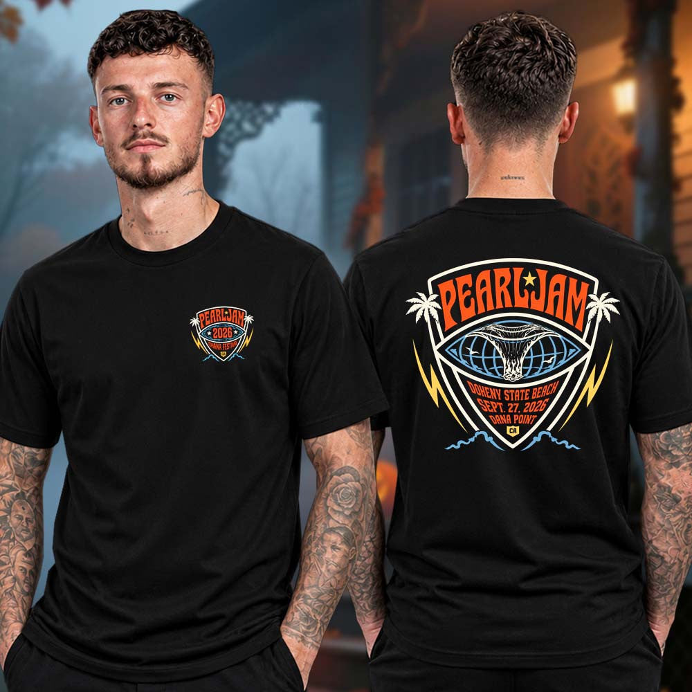 Pearl Jam Merch Ohana Festival 2026 T-Shirt Presents For Pearl Jam Lovers - Foxy23shop