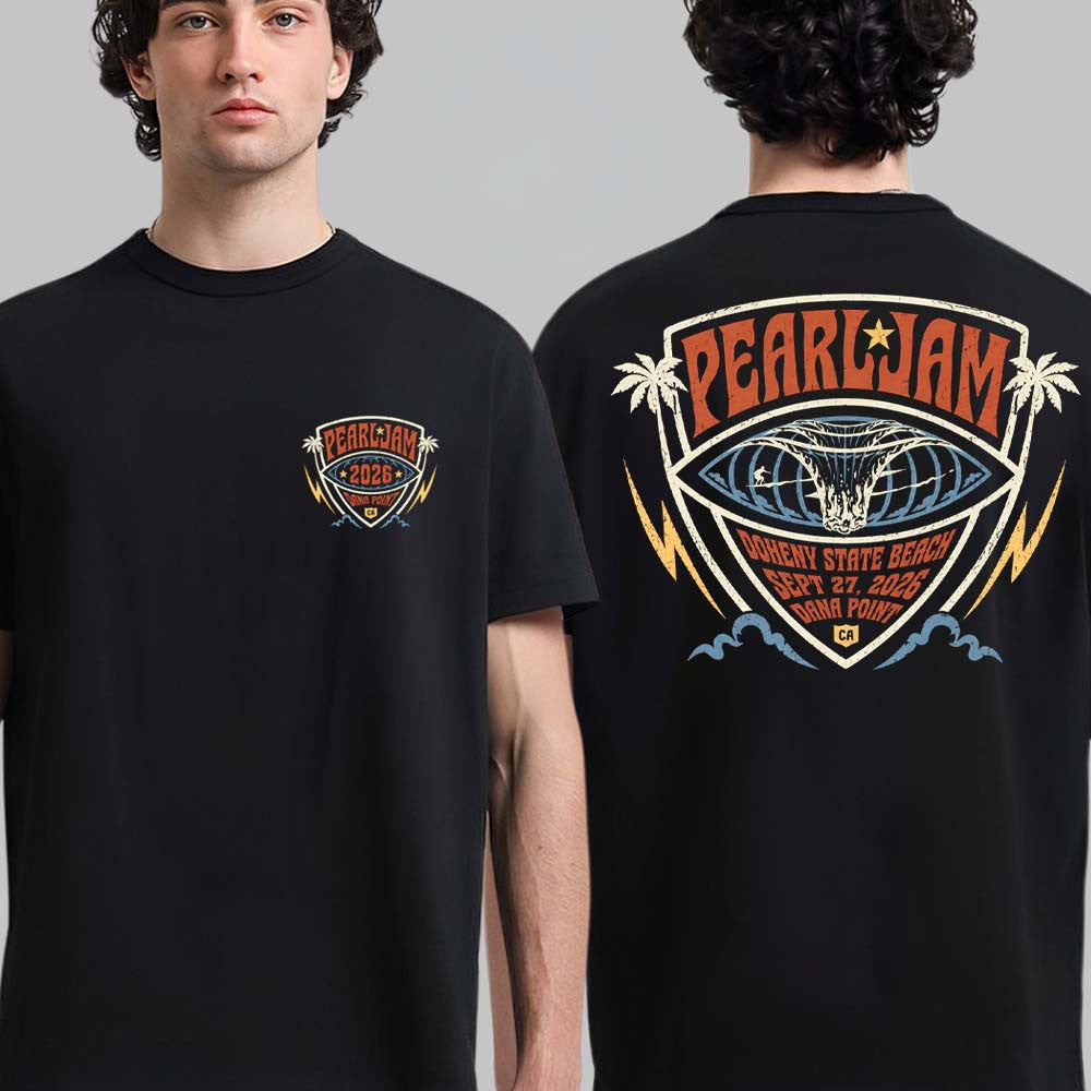 Pearl Jam Ohana Festival 2026 Event Big Kahuna T-Shirt Gift For Pearl Jam Lovers - Foxy23shop