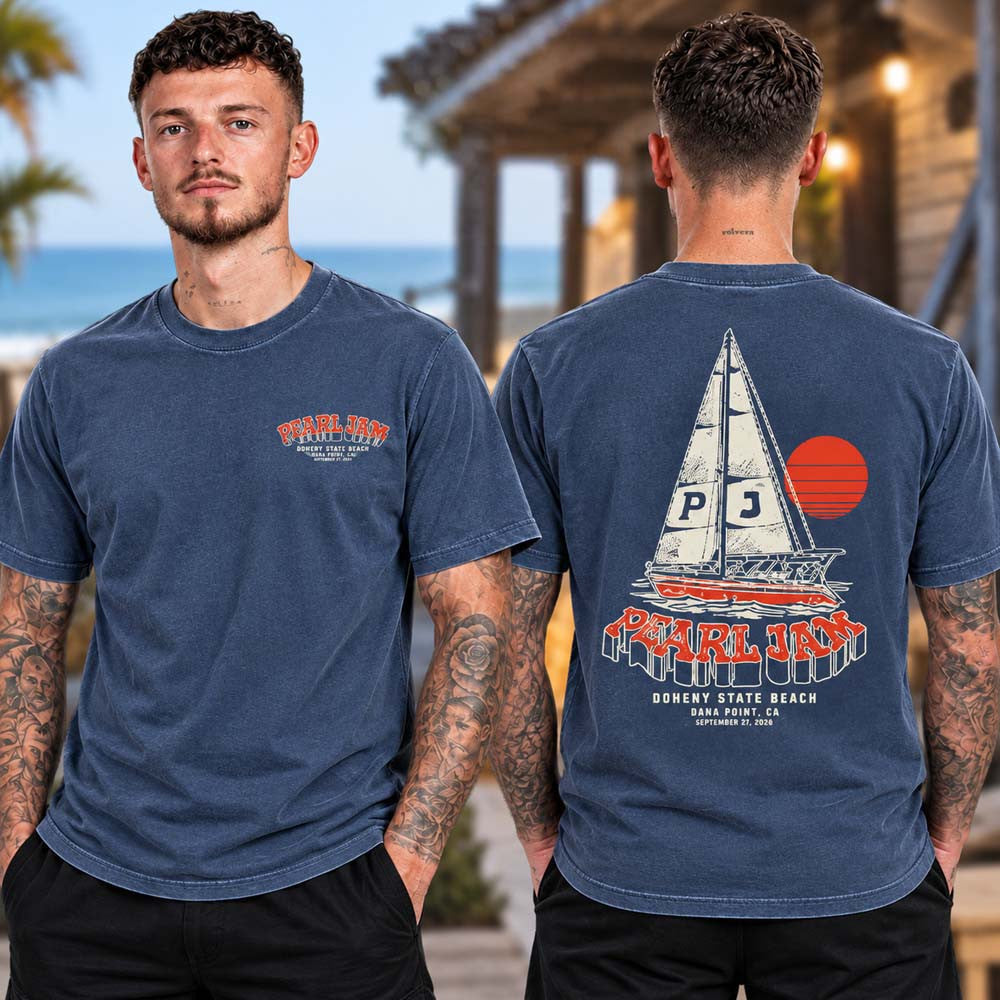 Pearl Jam Merch Ohana Festival 2026 T-Shirt Best Presents For Pearl Jam Fans - Foxy23shop