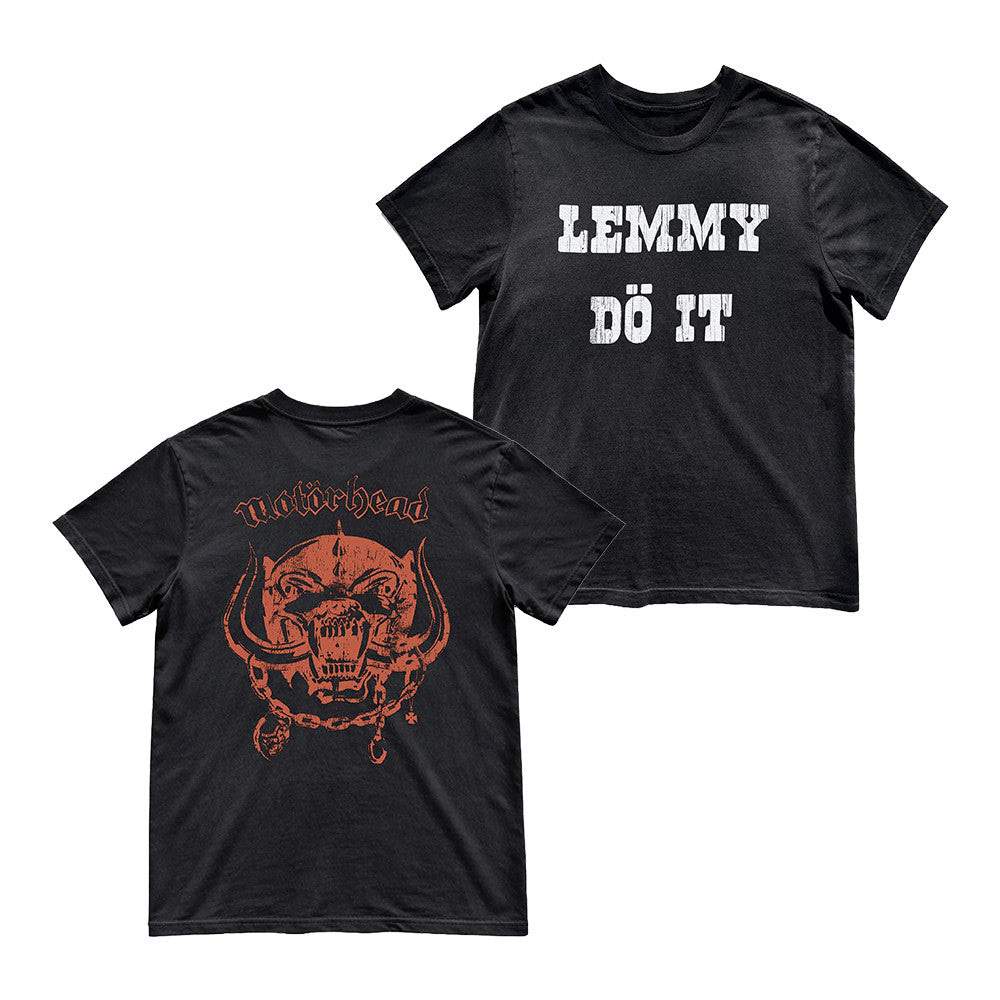 Motorhead Merch Lemmy Do It T-Shirt Motorhead Clothing Music Lover Gifts - Foxy23shop