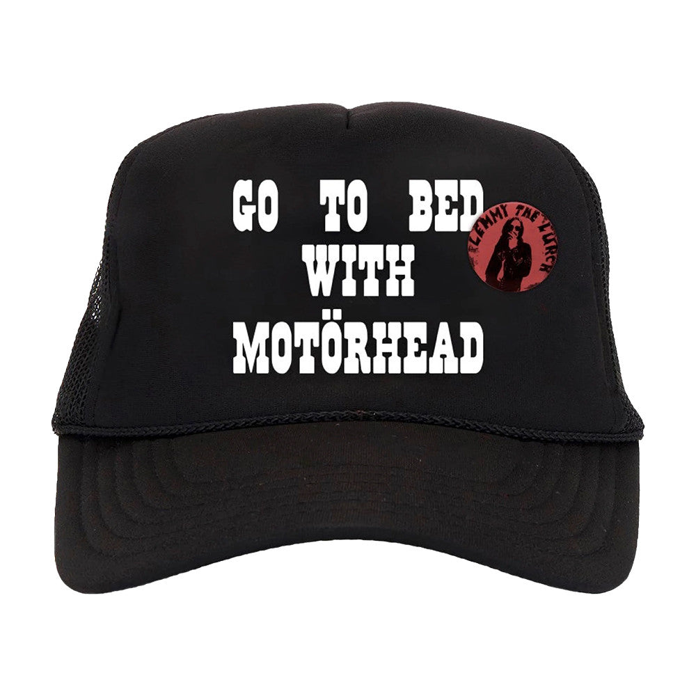 Motorhead Go To Bed Trucker Hat Motorhead Cap Presents For Fans - Foxy23shop
