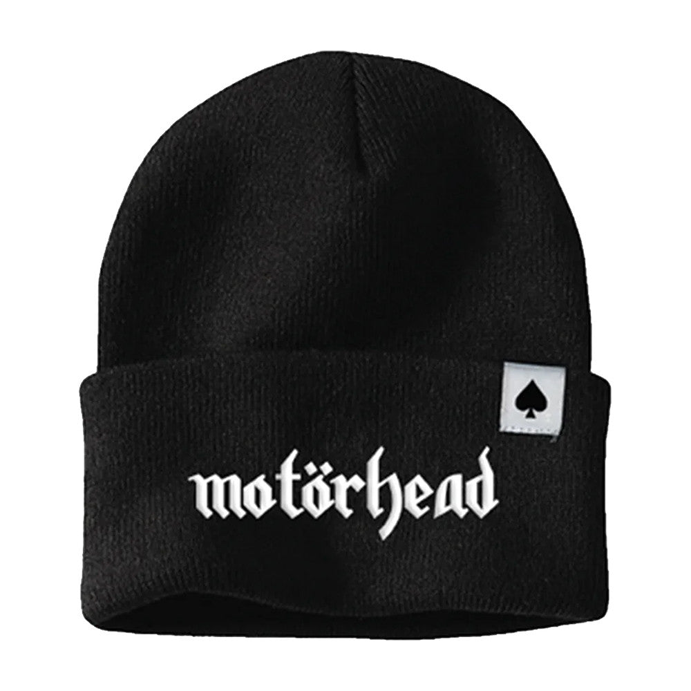Motorhead Ace Of Spades Logo Beanie Motorhead Merch Gifts For Rock Lover - Foxy23shop
