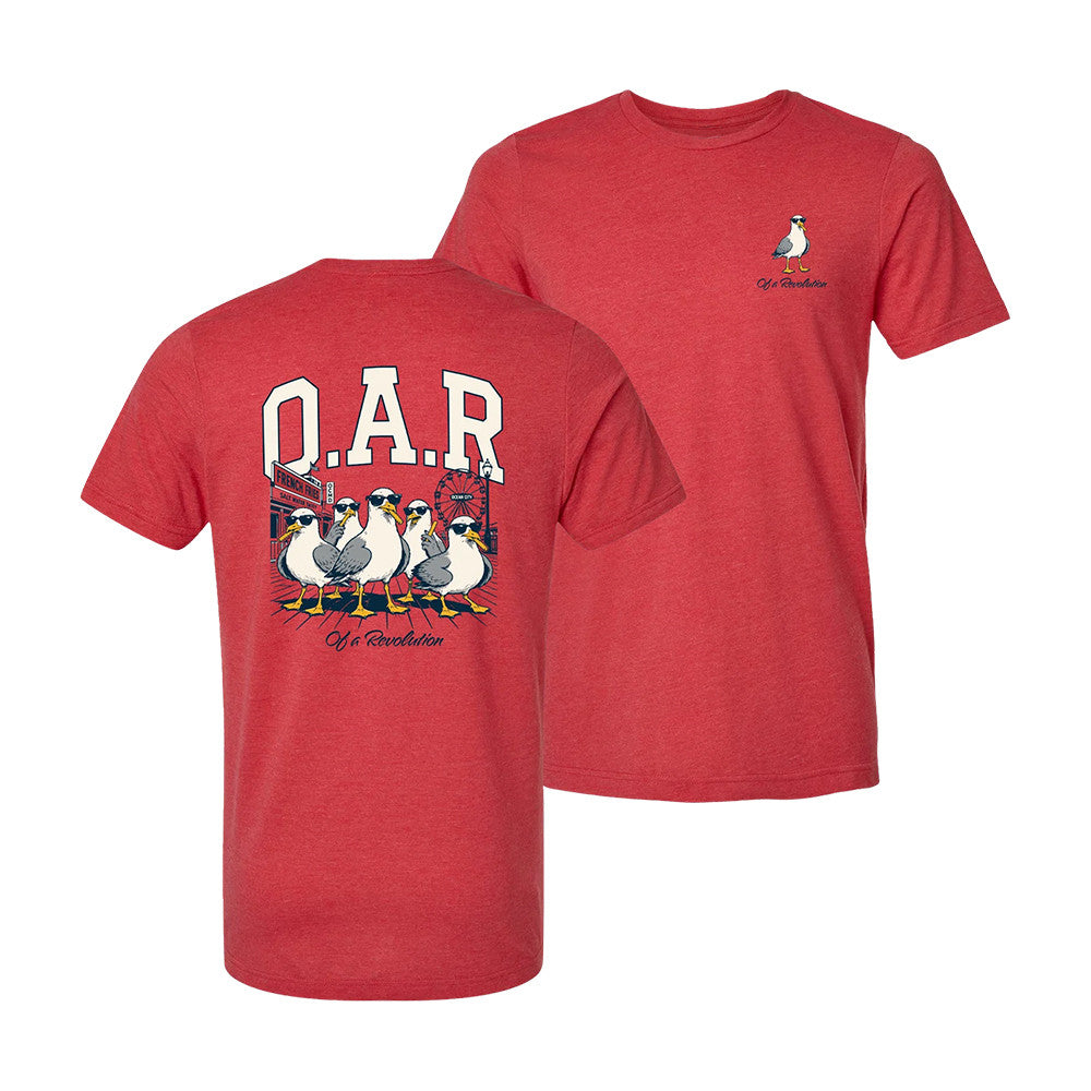 O A R Merch Risky Business Seagull T-Shirt Gifts Idea For O A R Fans - Foxy23shop