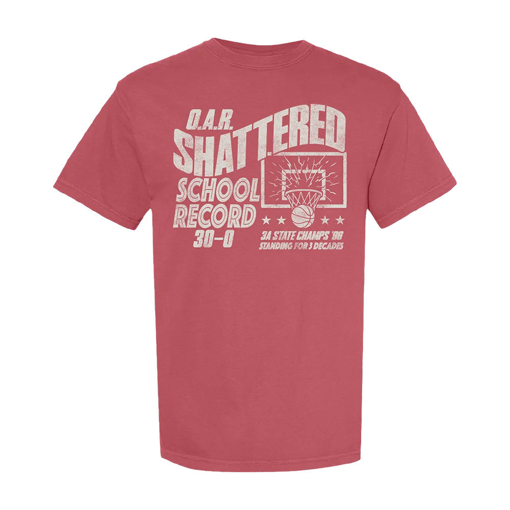 O A R Merch Shattered School Record T-Shirt Gifts Idea For O A R Fans - Foxy23shop