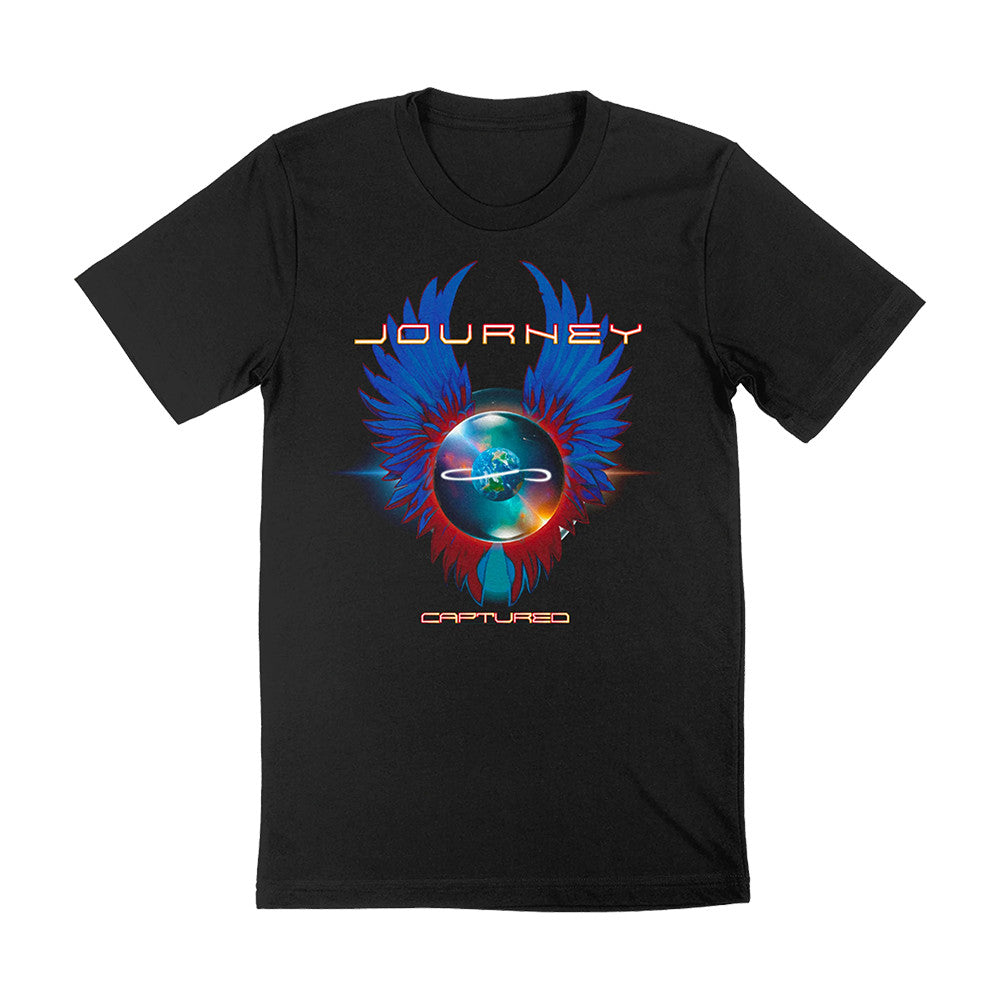 Journey Merch 2026 Final Frontier Tour Captured T-Shirt Presents For Rock Lovers - Foxy23shop