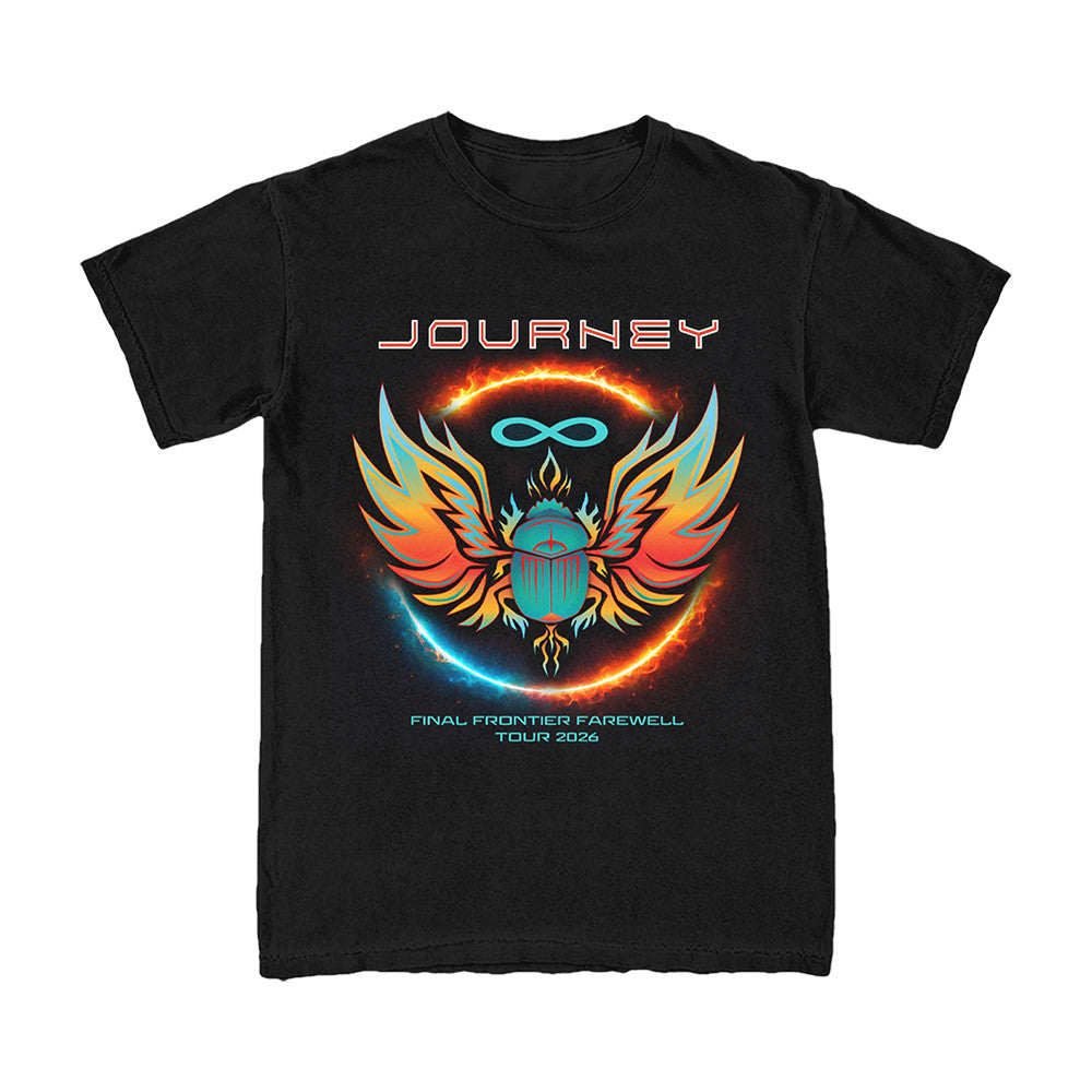 Journey Merch 2026 Final Frontier Tour Eternal Flame Final Frontier Tour T-Shirt Rock Lovers Gifts - Foxy23shop