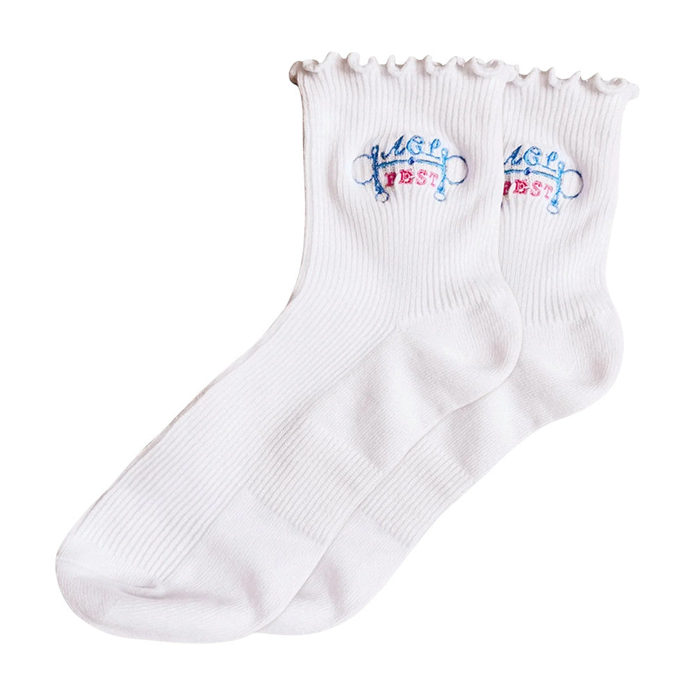Zilker Stables Ruffle Socks Acl Music Festival Merch Gifts For Girlfriend - Foxy23shop