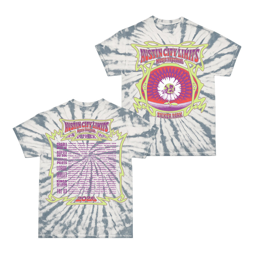 Acl Music Festival Merch Daisy Lineup T-Shirt 2026 Music Festival Apparel Gifts For Fans - Foxy23shop