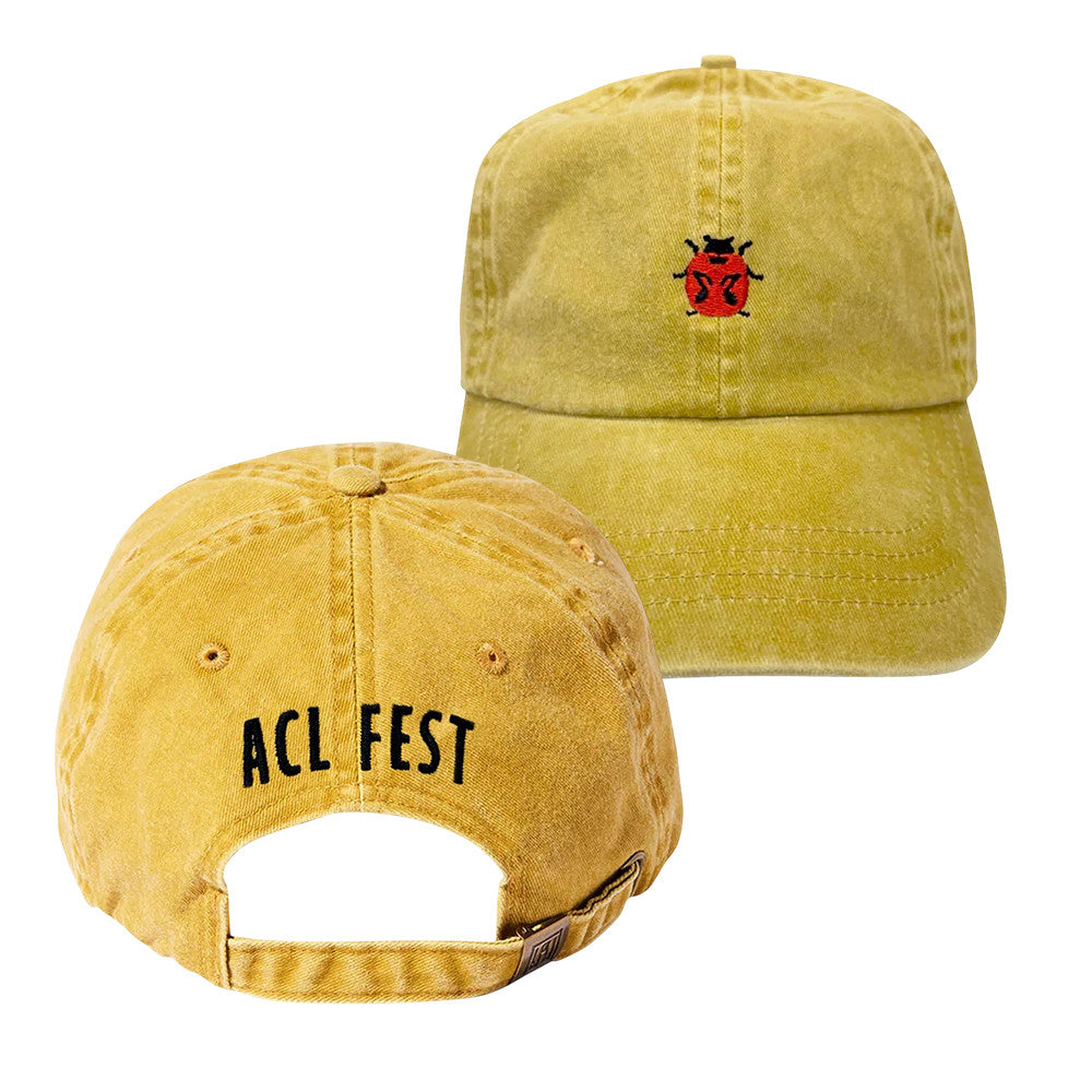 Acl Music Festival Merch Ladybug Dad Hat 2026 ACL Music Fest Baseball Cap - Foxy23shop