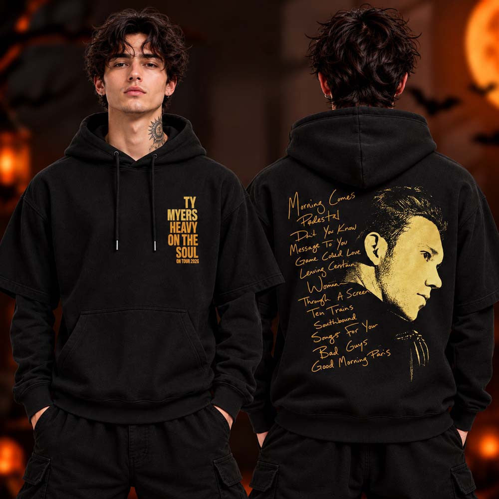TY Myers Merch Heavy On 2026 The Soul Hoodie Best Gifts For TY Myers Lovers - Foxy23shop