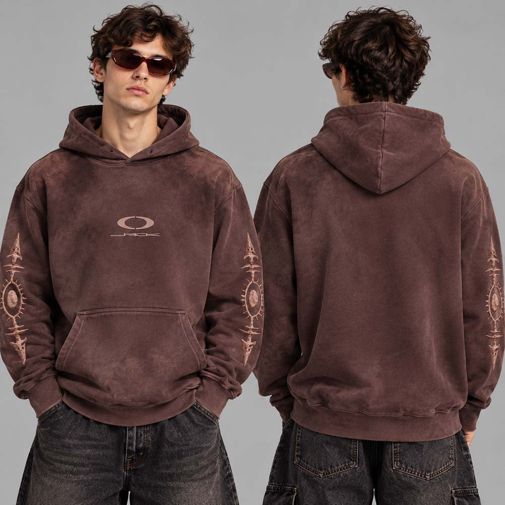 Travis Scott Cactus Jack X Oakley Eye Hoodie Travis Scott Apparel Gifts For Boyfriend - Foxy23shop
