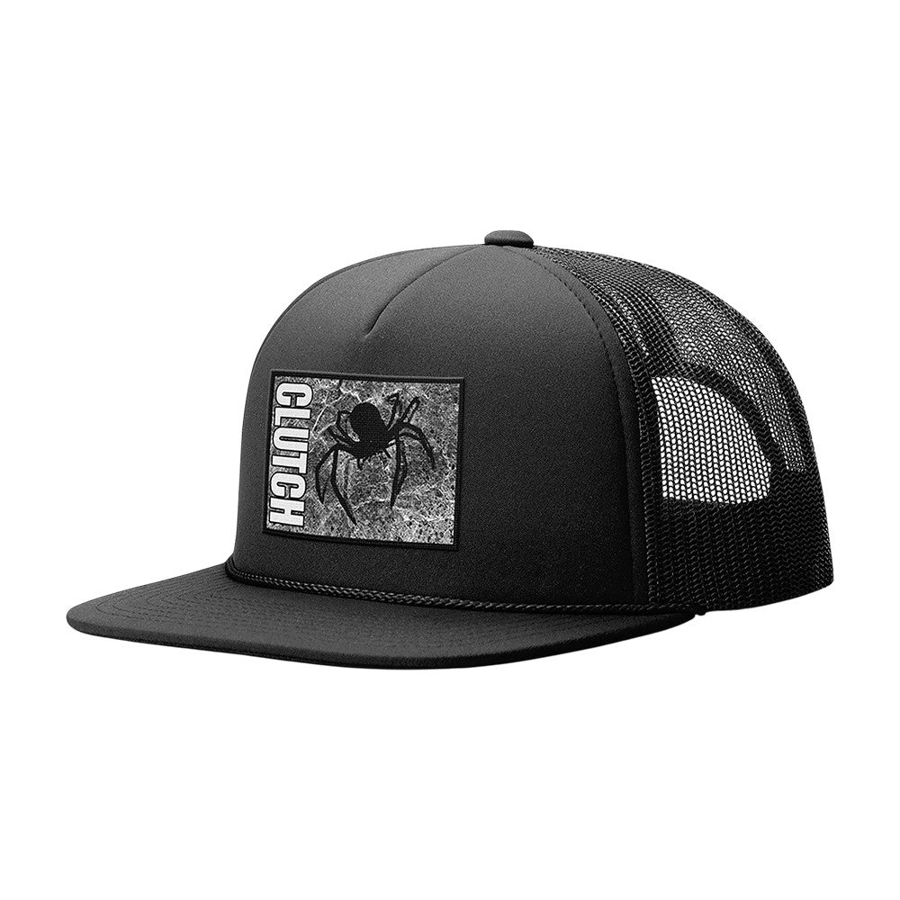 Clutch Vertical Logo Spider Richardson Trucker Hat Clutch Merch Rock Lover Gifts - Foxy23shop