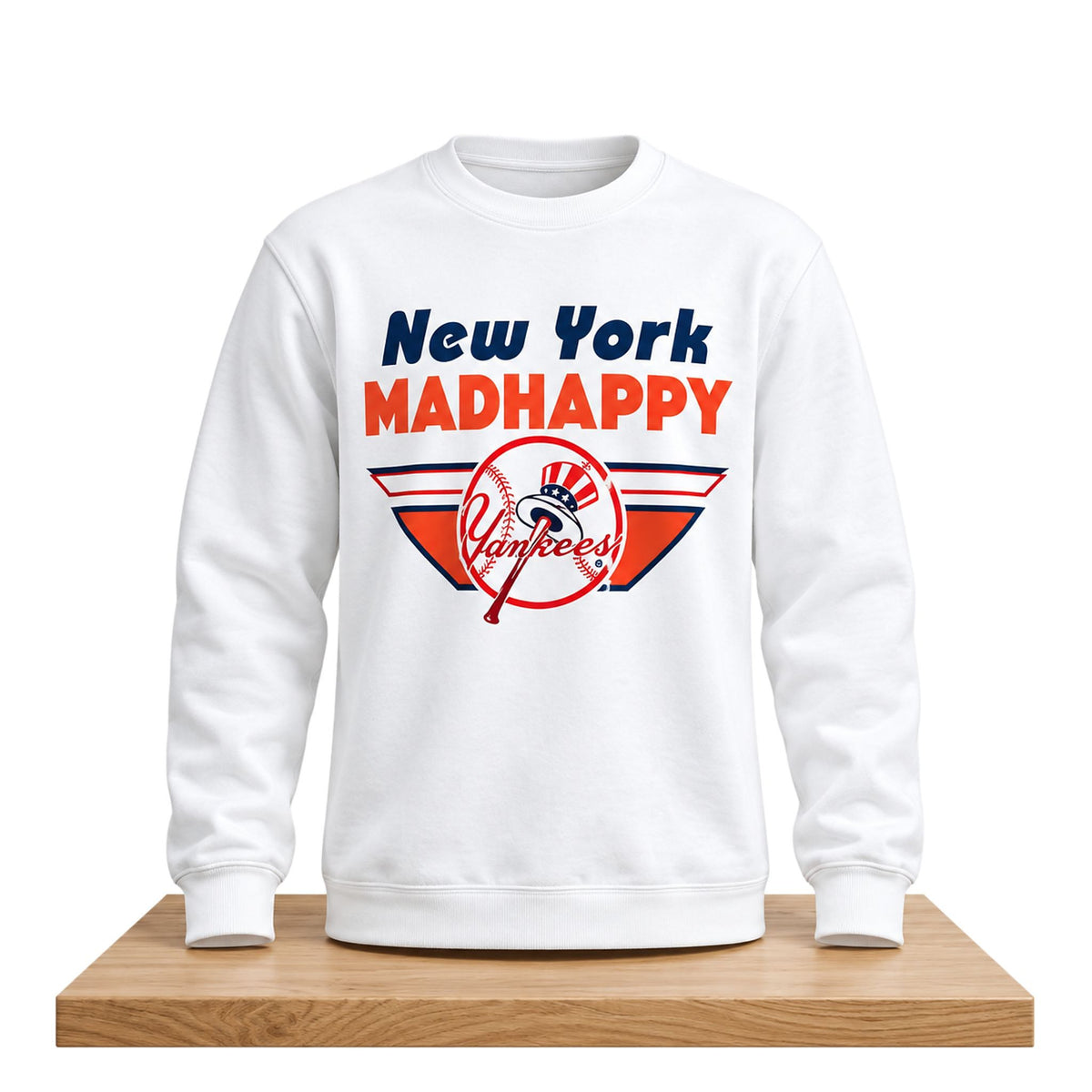 Madhappy X New York Yankees 2026 Sweatshirt New York Yankees Merch Fan Gear - Foxy23shop