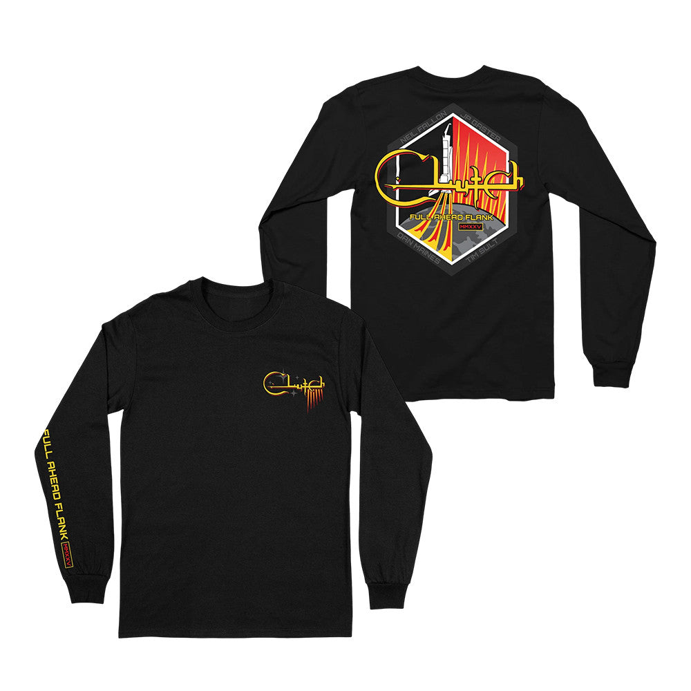 Clutch Merch Full Ahead Flank Long Sleeve Shirt Clutch Clothing Rock Fan Gifts - Foxy23shop