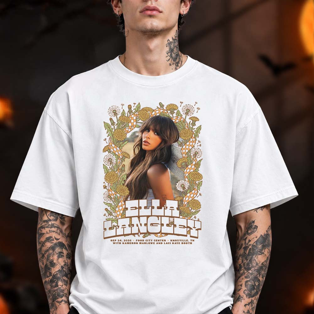 Ella Langley Knoxville TN Event T-Shirt Ella Langley Merch Presents Idea For Music Lovers - Foxy23shop