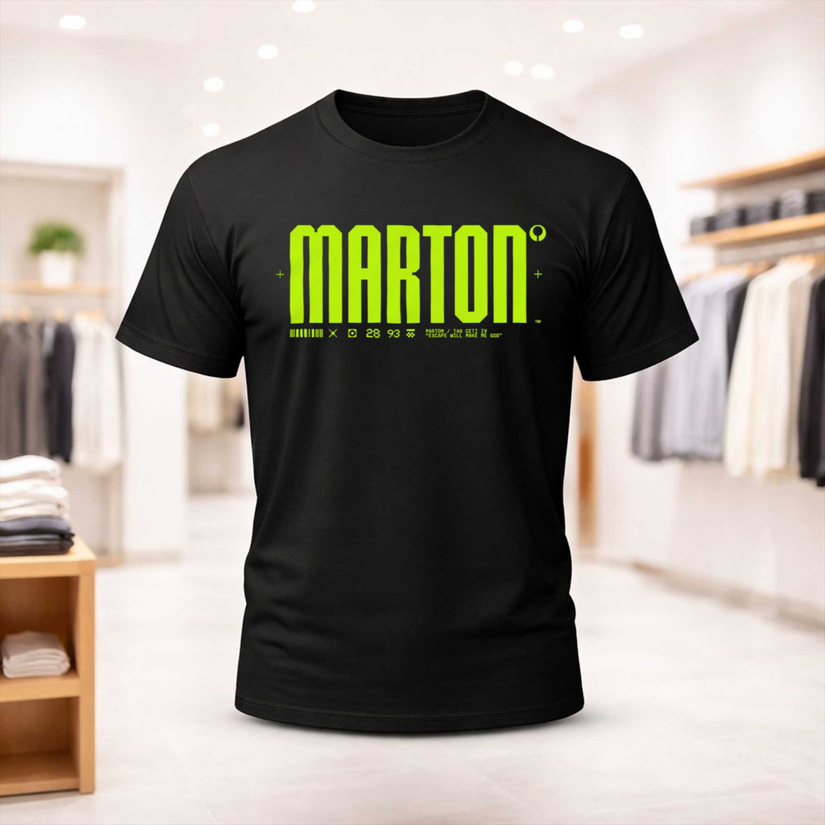 Marton Tau Ceti IV Escape Will Make Me God T-Shirt Best Gifts For Gaming Lovers - Foxy23shop