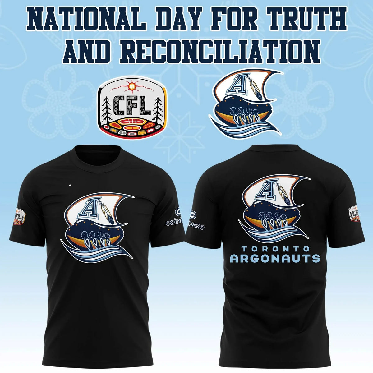 Toronto Argonauts Merch National Day For Truth And Reconciliation T-Shirt Toronto Argonauts Gear - Foxy23shop
