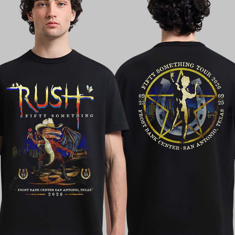 Rush San Antonio Texas 2026 Event T-Shirt Presents For Rush Lovers - Foxy23shop