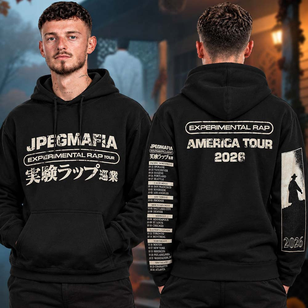 Jpegmafia Merch Experimental Rap Tour 2026 Tour Dates Hoodie Jpegmafia Apparel Fan Gifts - Foxy23shop