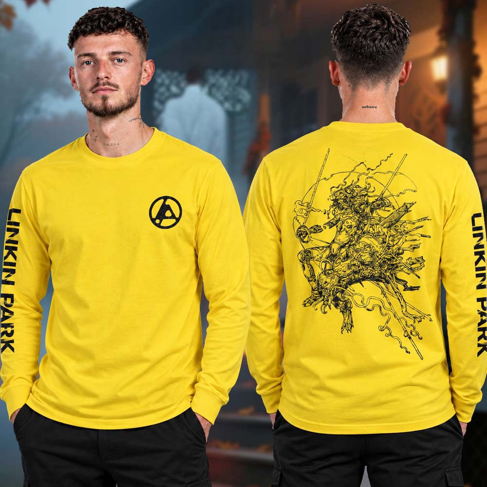 Linkin Park X Peace And After X Joyce Exclusive Collection Long Sleeve Shirt Linkin Park Apparel - Foxy23shop