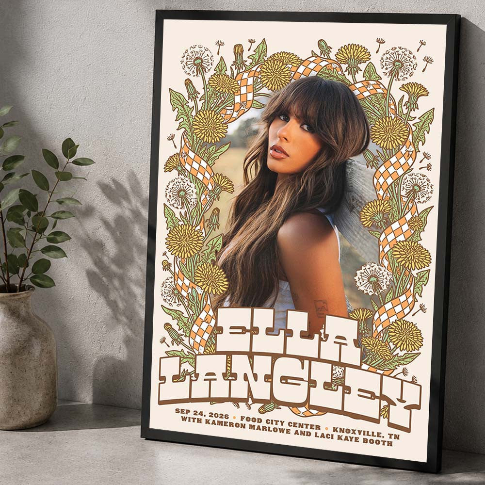 Ella Langley Knoxville TN Event Poster Best Wall Decor Presents For Ella Langley Lovers - Foxy23shop