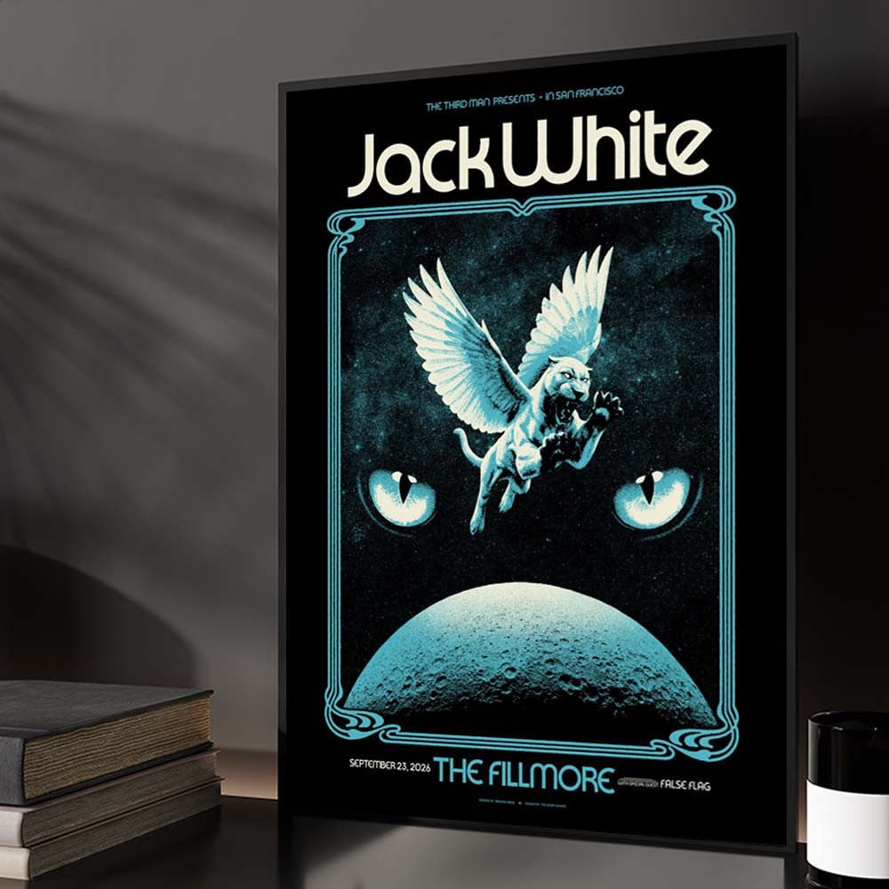 Jack White San Francisco Event Poster Best Home Decor Presents For Jack White Lovers - Foxy23shop