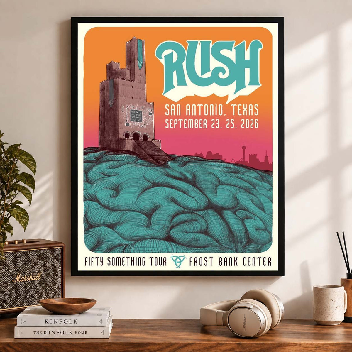 Rush San Antonio Texas 2026 Event Poster Best Wall Decor Presents For Rush Lovers - Foxy23shop