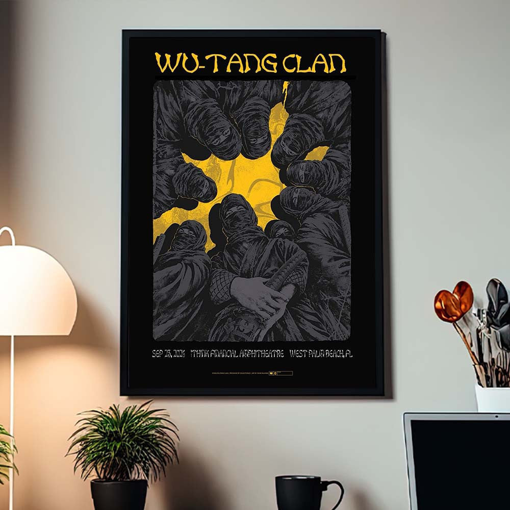 Wu Tang Clan West Palm Beach FL 2026 Event Poster Best Wall Decor Wu Tang Clan Fans Gifts - Foxy23shop