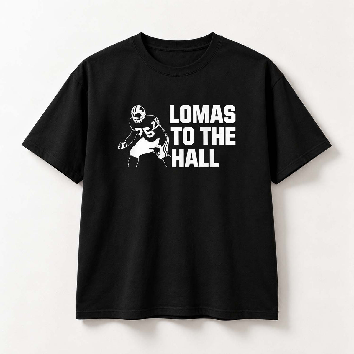 Detroit Lions Merch Lomas Brown To The Hall T-Shirt Gifts For Lomas Brown Fans - Foxy23shop