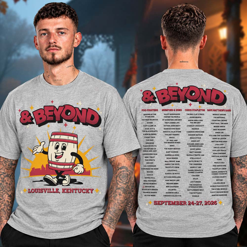 Bourbon And Beyond Festival 2026 T-Shirt Music Festival Apparel Gifts For Boyfriend - Foxy23shop