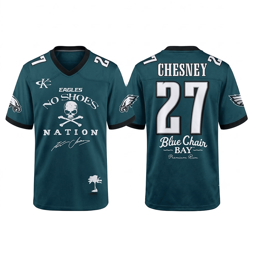 Philadelphia Eagles Kenny Chesney Merch Vibe Room Tour 2026 Jersey Best Gifts For Eagles Fans - Foxy23shop