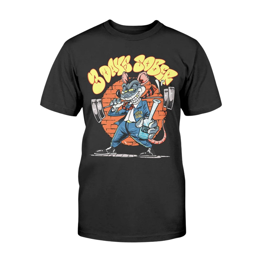 Wstr Merch #3 Day Scober Black T-Shirt Gifts For Someone Who Loves Music - Foxy23shop