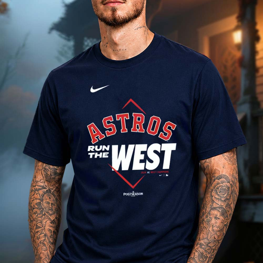 Houston Astros Merch 2026 AL West Division Champions Shirt Gifts For Fan - Foxy23shop