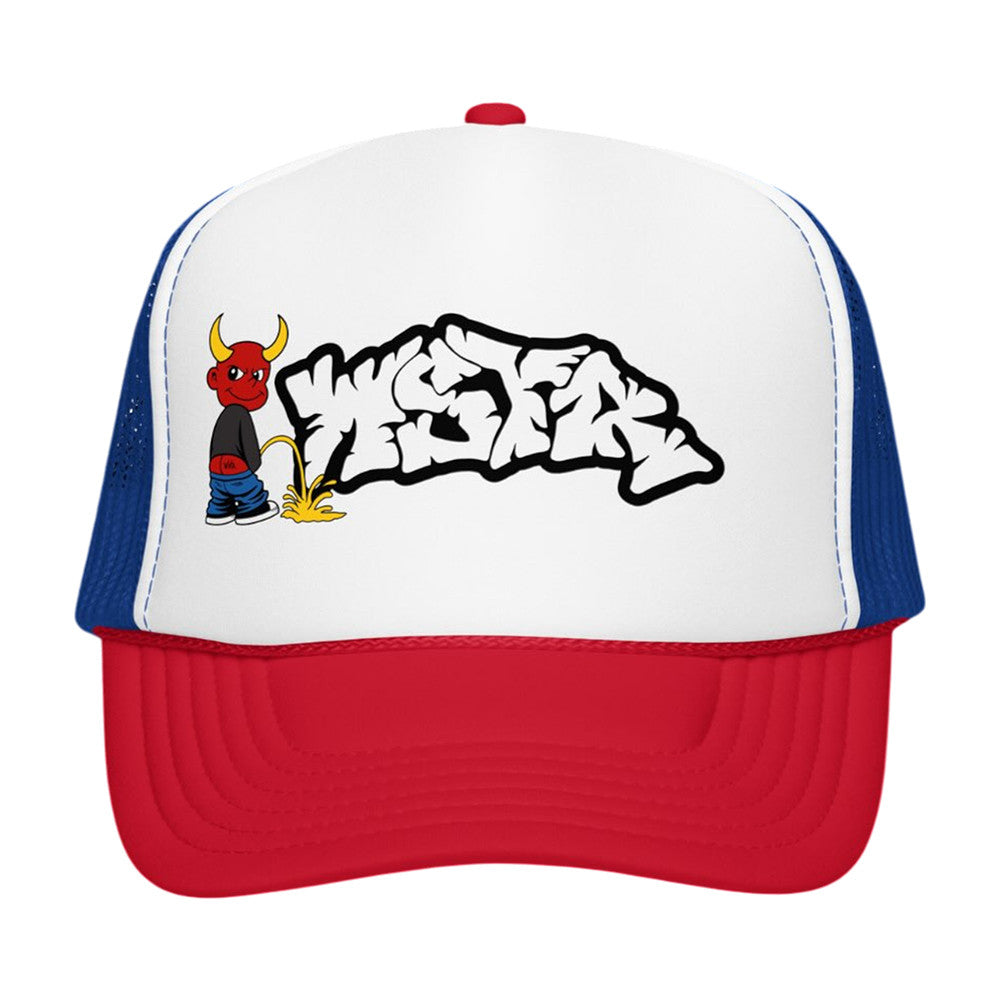 Wstr Merch Wstr Devil Trucker Hat Gifts For People Who Like Music - Foxy23shop