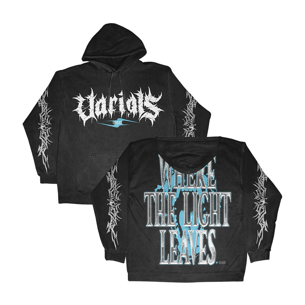 Fearless Records Store Merch Varials Wtll Chrome Black Hoodie Gifts For Fans - Foxy23shop