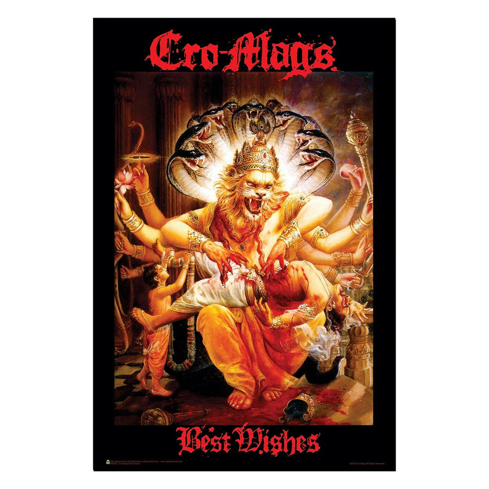 Cro Mags Best Wishes Poster Cro Mags Concert Poster Best Presents For Music Lovers - Foxy23shop