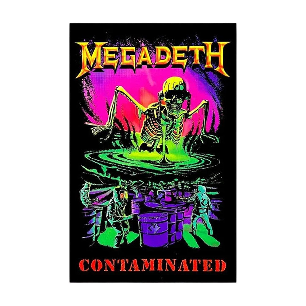 Megadeth Contamination Poster Megadeth Concert Poster Unique Gifts For Fans - Foxy23shop